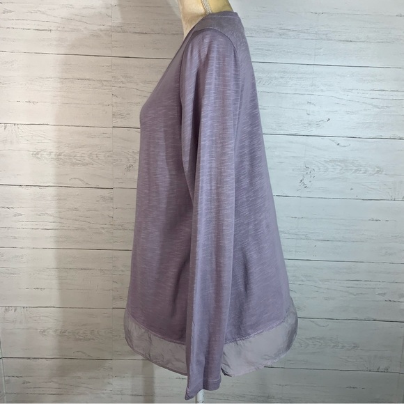 Soft Surroundings lavender tunic top size M - Picture 3 of 8